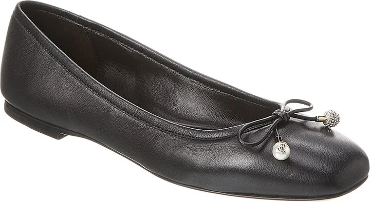 Jimmy Choo Elme Leather Flat