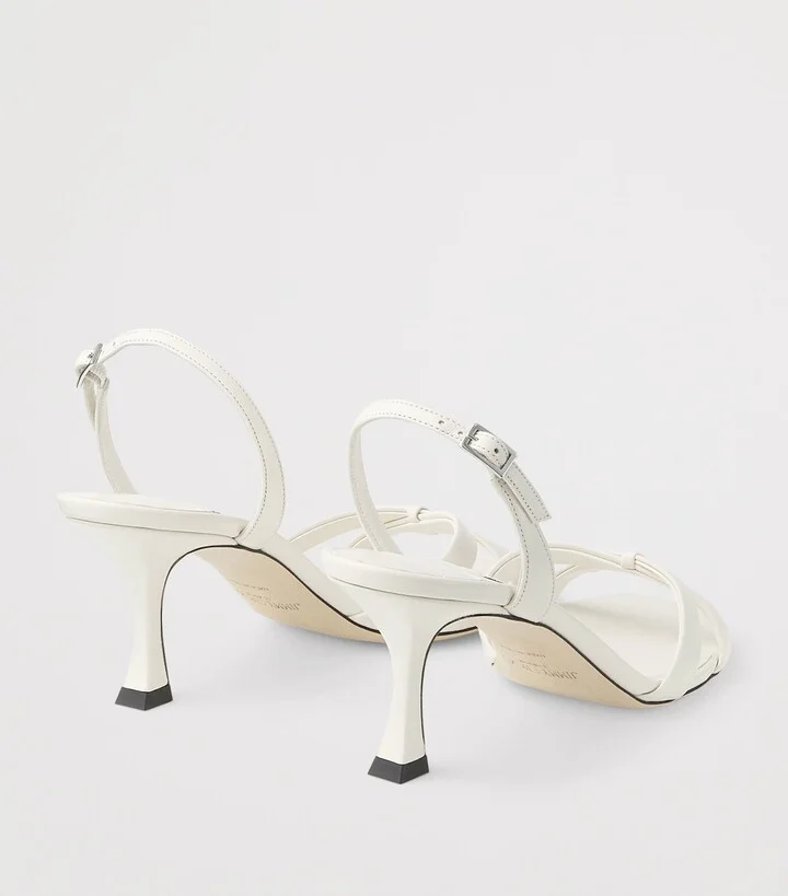 Jimmy Choo Elsy 70 Leather Heeled Sandals - Image 4