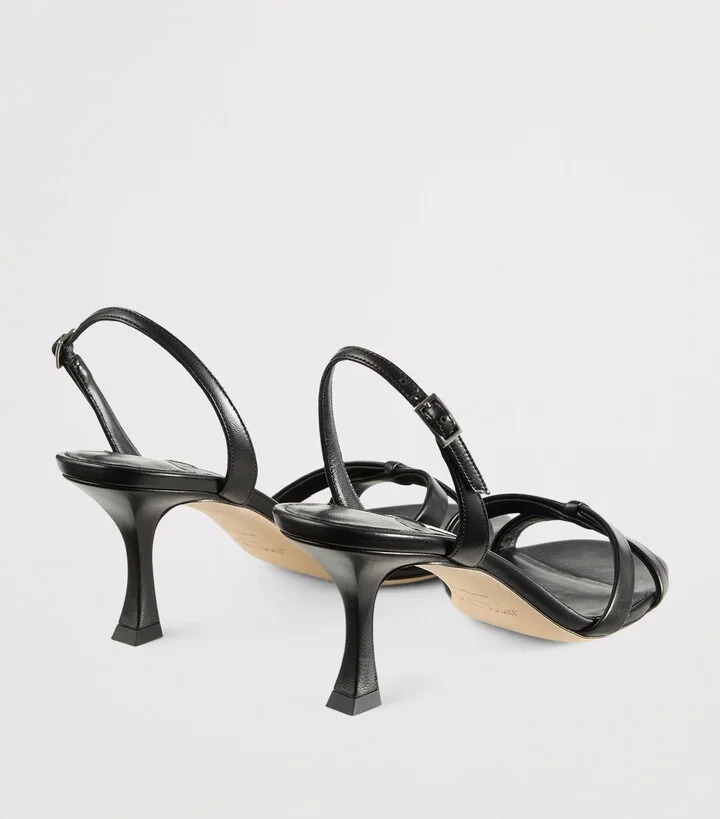 Jimmy Choo Elsy 70 Leather Heeled Sandals - Image 4