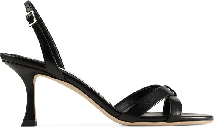 Jimmy Choo Elsy 70 Leather Heeled Sandals