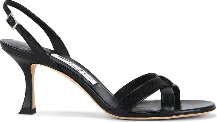 Jimmy Choo Elsy 70 Sandal in Black