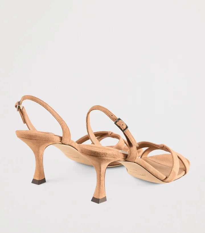 Jimmy Choo Elsy 70 Suede Heeled Sandals - Image 4