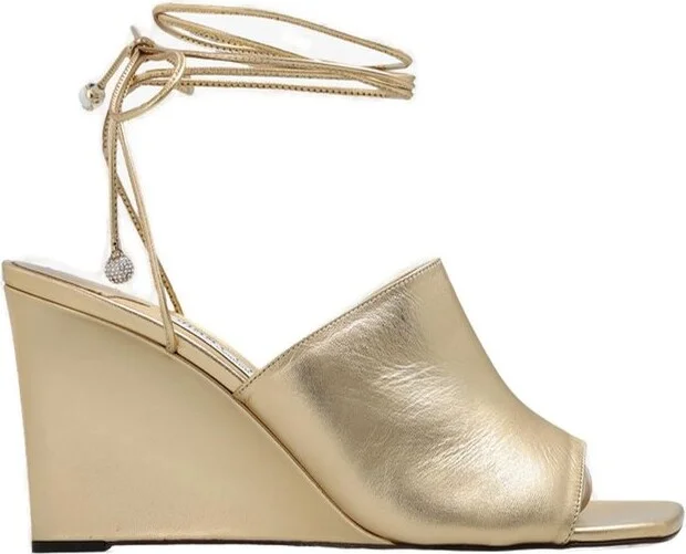 Jimmy Choo Elyna Wedge Sandals