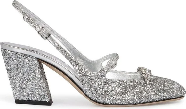 Jimmy Choo Embellished Belinda Pumps