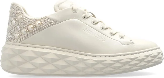 Jimmy Choo Embellished Maxi F II Sneakers