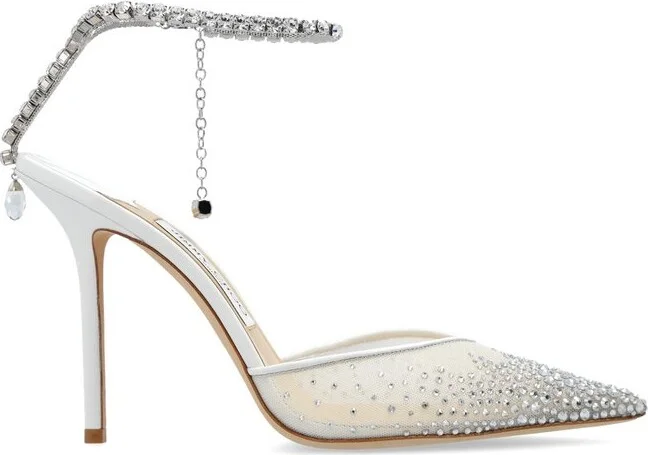 Jimmy Choo Embellished Pointed-Toe Pumps