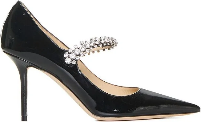 Jimmy Choo Embellished Pointed-Toe Pumps