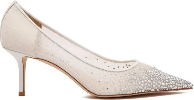 Jimmy Choo Embellished Pointed Toe Pumps