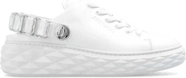 Jimmy Choo Embellished Slingback Sneakers
