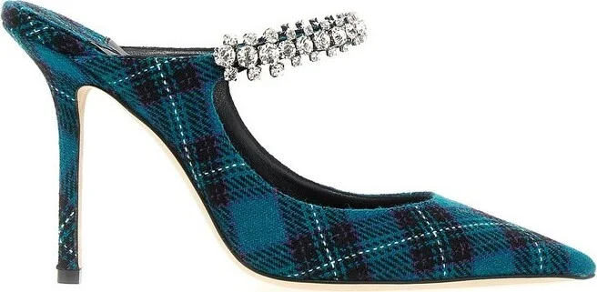 Jimmy Choo Embellished Strap Pumps