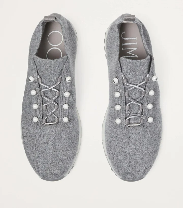 Jimmy Choo Embellished Veles Sneakers - Image 3