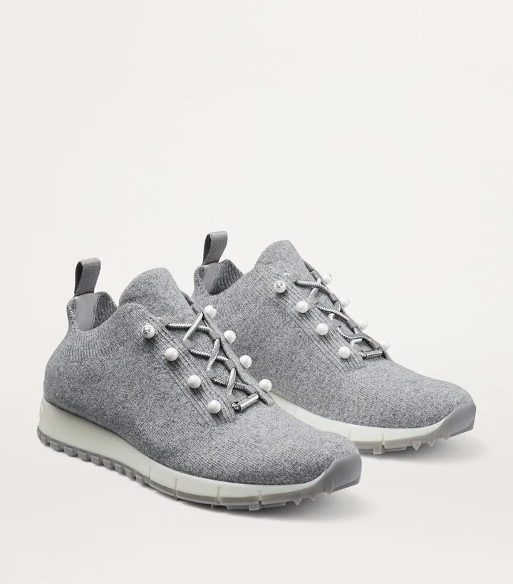 Jimmy Choo Embellished Veles Sneakers - Image 4