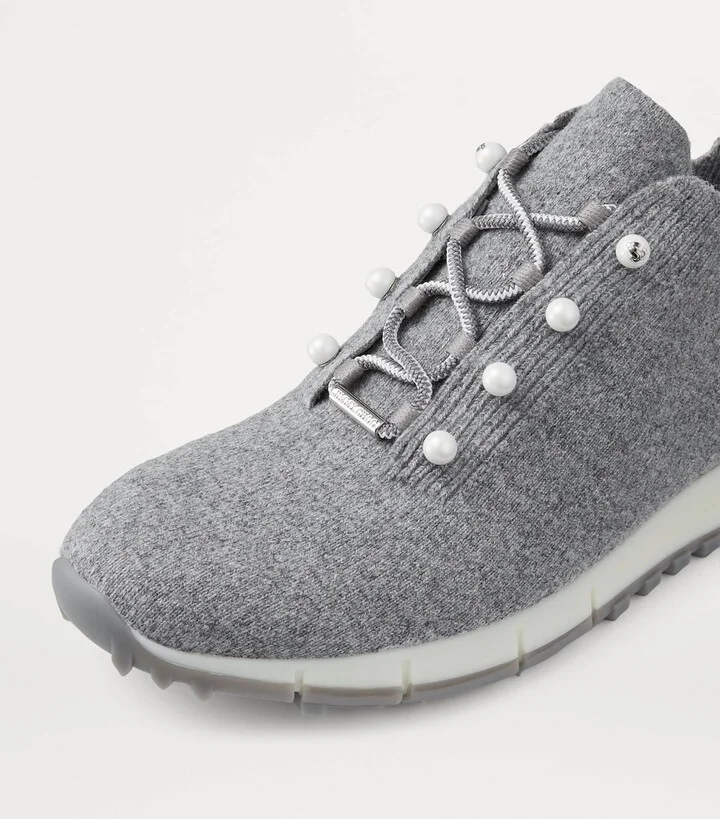 Jimmy Choo Embellished Veles Sneakers - Image 6