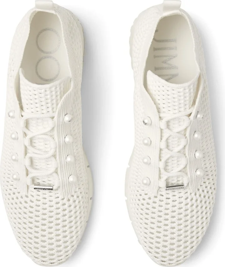 Jimmy Choo Embellished Veles Sneakers - Image 3