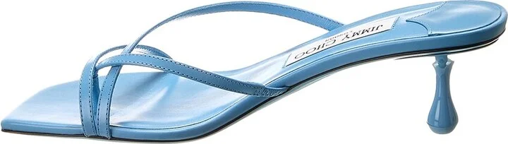 Jimmy Choo Etana 50 Leather Sandal - Image 2