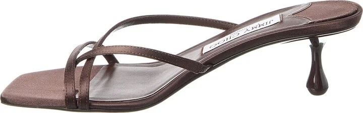 Jimmy Choo Etana 50 Satin Mule - Image 2
