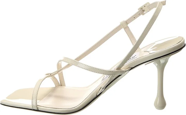 Jimmy Choo Etana 80 Leather Sandal - Image 2