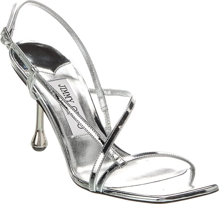 Jimmy Choo Etana 80 Leather Sandal