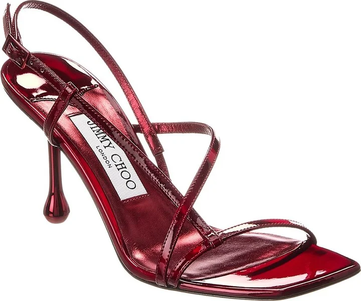 Jimmy Choo Etana 80 Leather Sandal