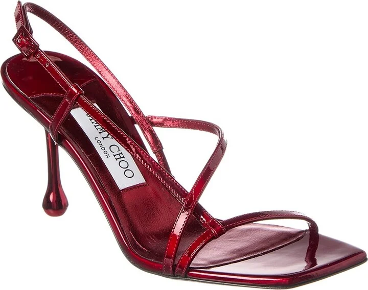Jimmy Choo Etana 80 Leather Sandal