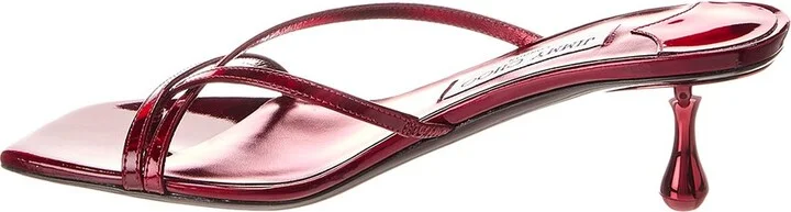 Jimmy Choo Etana Mule 50 Leather Sandal - Image 2