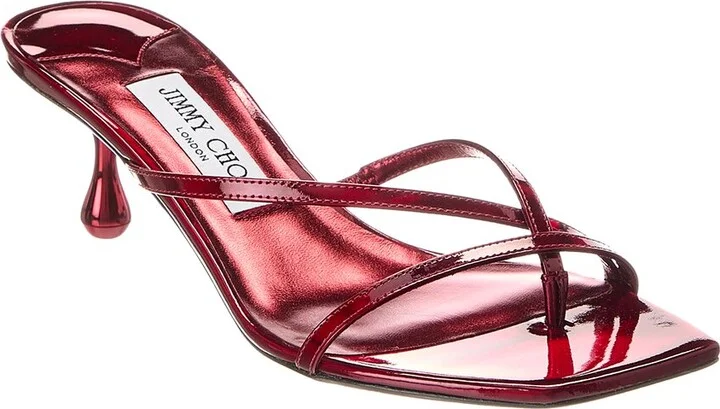 Jimmy Choo Etana Mule 50 Leather Sandal