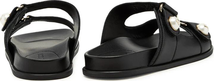 Jimmy Choo Fayence Embellished Leather Sandals - Image 8