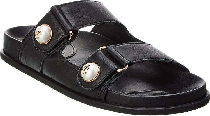 Jimmy Choo Fayence Leather Sandal