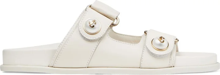Jimmy Choo Fayence Leather Sandals