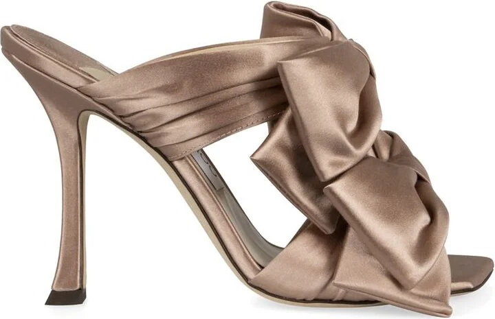 Jimmy Choo Flaca Fabric Mules
