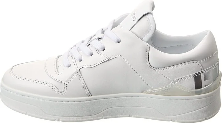 Jimmy Choo Florent/F Leather Sneaker - Image 2