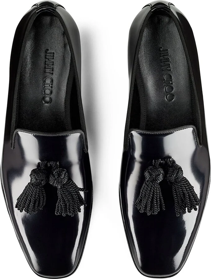 Jimmy Choo Foxley Patent Leather Loafers - Image 2