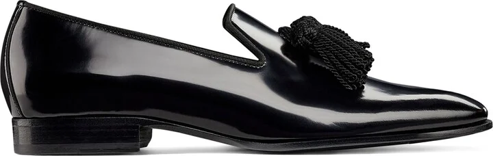 Jimmy Choo Foxley Patent Leather Loafers