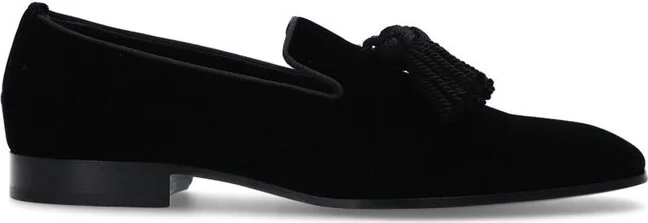 Jimmy Choo Foxley Tassel-Detailed Loafers