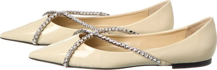 Jimmy Choo Genevi Patent Flat (Authentic Pre-Loved) - Image 2