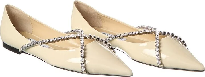 Jimmy Choo Genevi Patent Flat (Authentic Pre-Loved)
