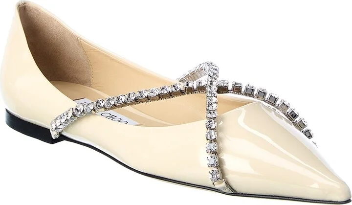 Jimmy Choo Genevi Patent Flat
