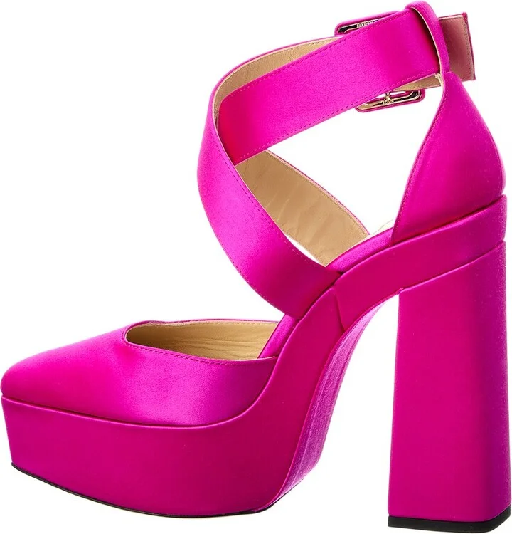 Jimmy Choo Gian 140 Leather Pump - Image 2