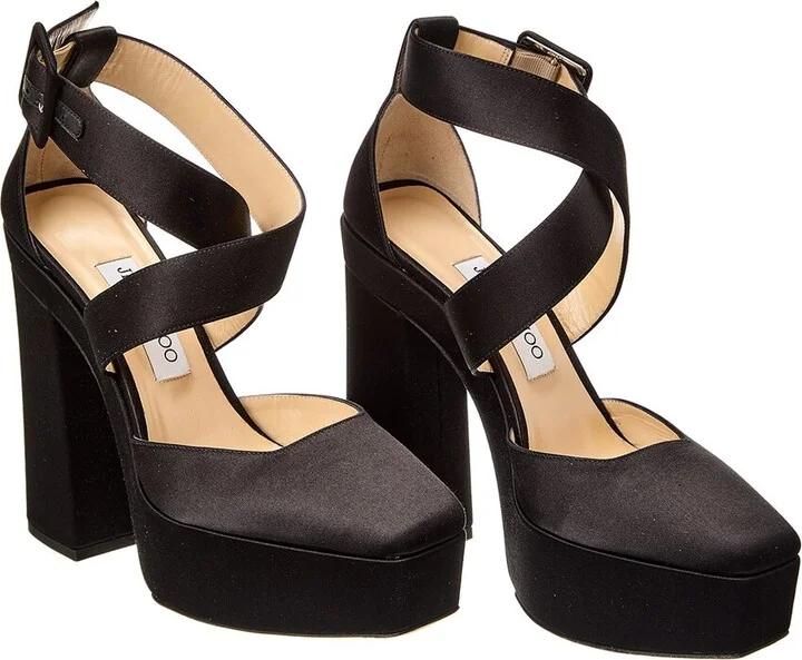 Jimmy Choo Gian 140 Leather Pump (Authentic Pre-Loved)