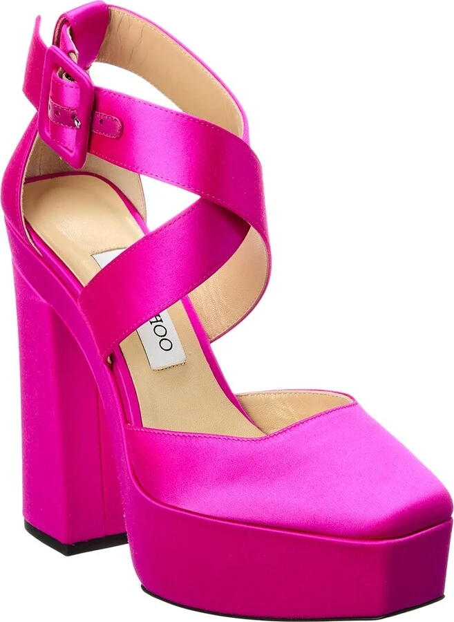 Jimmy Choo Gian 140 Leather Pump
