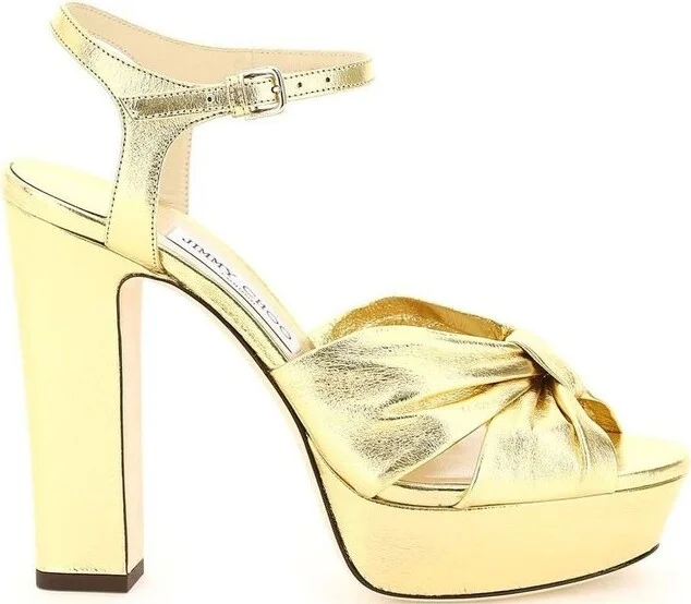 Jimmy Choo Heloise 120 Ankle Strapped Sandals
