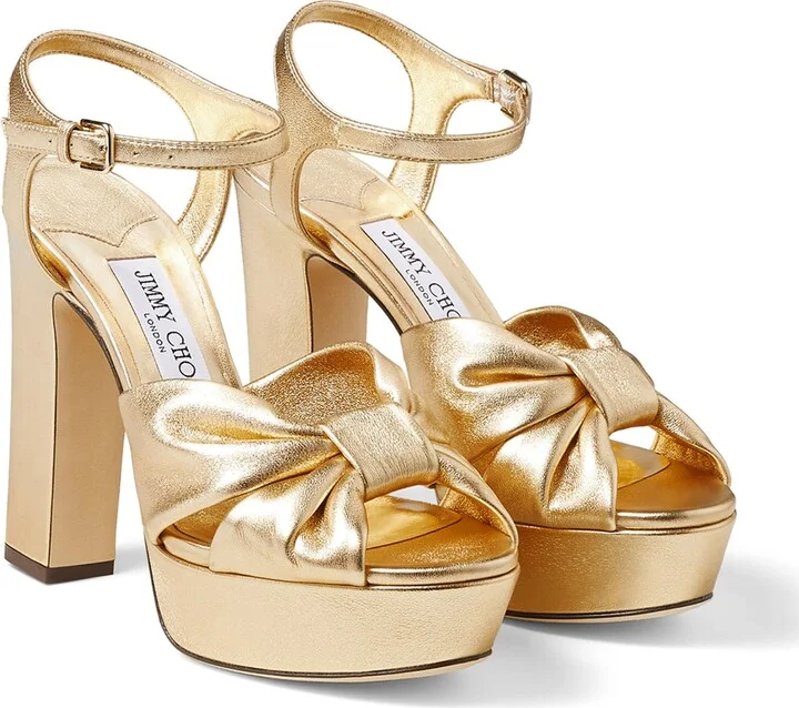 Jimmy Choo Heloise 120 Platform Sandals - Image 4