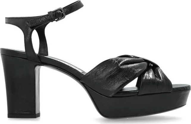 Jimmy Choo Heloise 80 Round Toe Heeled Sandals