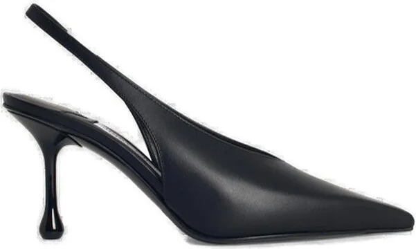 Jimmy Choo Isa 80 Slingback Pointed-Toe Pumps