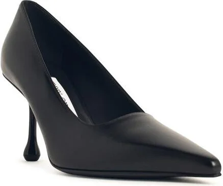 Jimmy Choo 'Ixia 80' Black Nappa Leather Pumps - Image 2