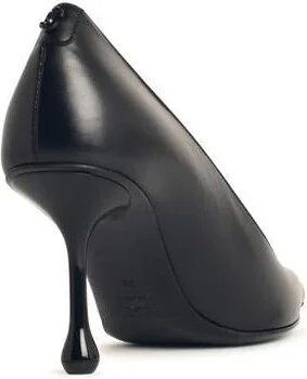 Jimmy Choo 'Ixia 80' Black Nappa Leather Pumps - Image 3