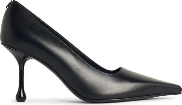 Jimmy Choo 'Ixia 80' Black Nappa Leather Pumps
