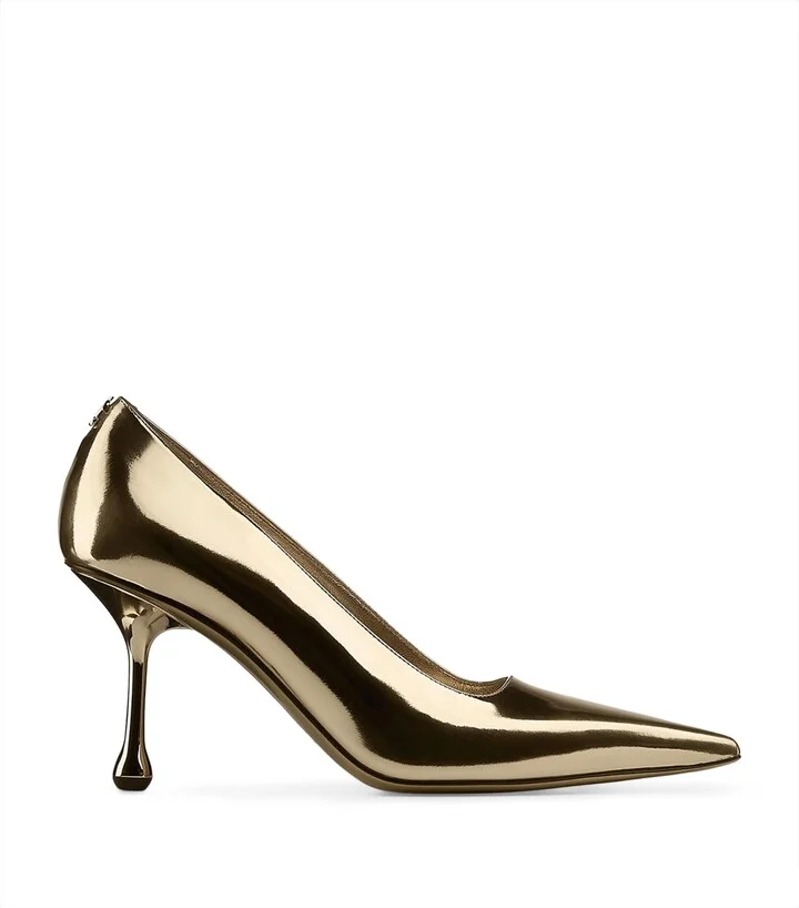 Jimmy Choo Ixia 80 Leather Pumps