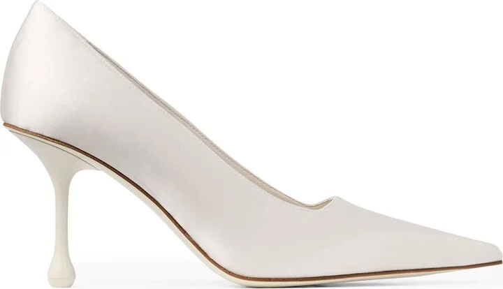 Jimmy Choo Ixia 80 Satin Pumps