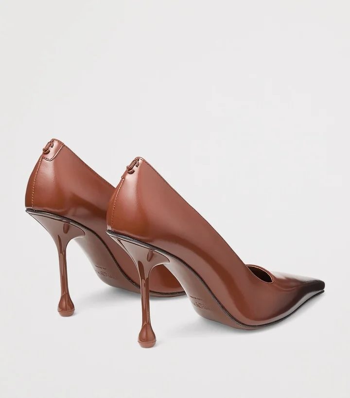 Jimmy Choo Ixia 95 Leather Ombré Pumps - Image 4